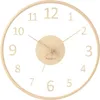 Horloges murales moderne en bois horloge Design mécanisme silencieux Relogio De Parede numérique décor à la maison pour salon mur