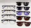 Nieuw modeontwerp vierkante zonnebrillen 0997 Acetaat en metalen frame eenvoudige populaire stijl veelzijdige buitenlucht UV400 Beschermingsglazen