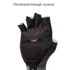 Sports Gloves Summer Ice Silk Gloves Sunscreen Half Finger Gloves Fishing Riding Gloves Breathable Shock Absorption Sports Fitness Gloves P230516