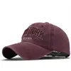 Snapbacks Hot Sand gewassen 100% katoenen honkbal cap hoed voor vrouwen mannen vintage papa hoed New York borduurbrief buiten sportkappen p230512