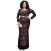 Casual Dresses African For Women Designer Dashiki Beaded Abaya Maxi Female Vintage Party Robe Wedding Gowns Africa Sexy
