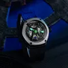 メンズウォッチ防水41mmデザイナーウォッチラバーバンドビジネス腕時計照明用ポインターモントレデュルクカレンダーブレスレット