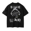 Designer Brand Topstoney Men's T Shirts Island versized T Shirt Women mode Bomull Summerstenar och öar Kort ärm Tide Stone Men Multicolor Top Asian