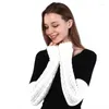Ginocchiere Calore Manicotti a maglia Guanti invernali in lana a mezze dita Design touch screen Resistente al vento