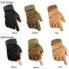 Cykelhandskar utomhus taktiska handskar airsoft sporthandskar halv finger/full finger militär armé stridsjakthandskar som skjuter män p230512