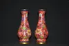Vases MOZART Pure Copper Cloisonne Filigree To Pot-Bellied Vase Ornament Style A51 Chinese Traditional Antiques Fine Art Gifts