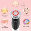 Face Care Devices 7 In 1 Lift EMS RF Microcurrent LED PON Skin Herjuvenation Massager Anti Aging Wrinkle Removal Beauty Device 230512