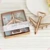 50PCS Antique Bronze Airplane Bottle Opener Travel Destination Adventure Wedding Favors Event Keepsakes Engagement Giveaways