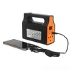 Draagbare lantaarns ZK40 Solar Krachtige Torch Light USB -oplaadbare buitenkampeerlamp noodsituatie Handheld Waterdicht