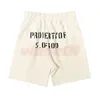 Zomerontwerper Casual shorts Heren Pure katoenen Terry Shorts Pant met V Letters Men Women unisex sport korte broek maat s-xl