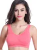 Soutiens-gorge sans couture pour femmes Soutien-gorge sans coussin Soutien-gorge Sous-vêtements poitrine sommeil yoga soutien-gorge de sport gilet Grande taille Top Coton Bralette P230512