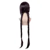 Party Supplies Other Event & Kyo Long Purple Braided Cosplay Wig With 1 Pair Of Glasses For Fukawa Touko Danganronpa V2Other