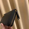 Unisex Designer Wallet Single Pull Small Handbag Handbag Large Capacity Multi Card Leather Clip Money Clip Multifunctional Bag 6035