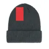 Klassieke winter gebreide beanies Men Damesontwerper Beanie met sierhoogte hoogwaardige schedelpetten voor mannelijke dames