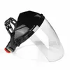 オートバイヘルメット保護キャップ透明シールドアンチUVアンチハーフフェイスヘルメットの家庭溶接を保護するために