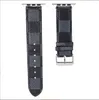 أزياء أعلى مصمم الأشرطة لأشرطة Apple Watch Band 49mm 45mm 42mm 38mm 40mm 44mm Musts G Designs Watchbands Iwatch 8 7 6 5 4 Pu Leather L Flower Bracelet Stripes