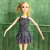 Kawaii 6 Artikel/Lot Kleid Puppenkleidung Dolly Zubehör 30 cm Kinderspielzeug Outfit für Barbie DIY Kinderspiel Bestes Geburtstagsgeschenk