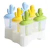 Bakvormen Popsicle -mal 4/6 roosters ijs maken doos Food Grade Cactus vorm koelkast accessoires