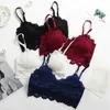 Bras 1pcs Женское фитнес -нижнее белье цветочное кружево