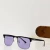 Nieuw modeontwerp vierkante zonnebrillen 0997 Acetaat en metalen frame eenvoudige populaire stijl veelzijdige buitenlucht UV400 Beschermingsglazen