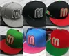 2023 Mens Mexico World Fited Hat Green Top Red Breb Letter M Hip Hop Size Hatts Baseball Caps Vuxen Flat Peak For Men Women Full Closed Cap Mix 7 Färger