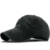 Snapbacks Hot Sand gewassen 100% katoenen honkbal cap hoed voor vrouwen mannen vintage papa hoed New York borduurbrief buiten sportkappen p230512