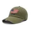 Snapbacks Men USA Vlag Baseball Cap Summer Militaire Dad Hoed Unisex American Independence Day Outdoor Sport Caps Casual verstelbare hoeden P230512