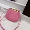 Weave Bags Crochet Tote Handbag Clutch Bags Shoulder Crossbody Handbags Metal handles Genuine Leather Wallet Internal Zipper Pocket Small Purse