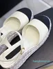 2023 Designer Sandals Women Sexy High Heels Outdoor Comfortable Flat Shoes Wedding Dress Black White Shoe Ankle Strap Sandals With box 35-40