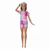 Nyaste mode 12 artiklar/ Lot Miniature Doll Accessories Sovkläder outfit slitage för dock Diy Girls Barn -spel närvarande