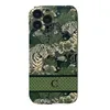 Green Forest Designer Telefoon Case Classic Letter Fashion Shockproof Telefonische kisten voor iPhone 14Pro 14PROMAX 11 12PRO MAX 13PRO MAX XS XR 7/8 P