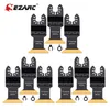 Zaagbladen EZARC 3/6/9pcs Titanium Oscillating Multitool Blade for Wood Metal Oscillating Tool Saw Blades for Nails Screws Cutting 3pc/Pack