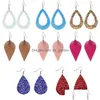 Charm New Arrival Classic Pu Leather Teardrop Earrings For Women Designer Jewelry Big Statement Gifts Drop Delivery Dhgarden Dhgah