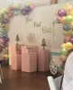 Party Decoration 1pcs)White Board Wedding Event Metal Flower Ballon Frame Arch Backdrop Stand Stage Yudao437