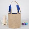 Gift Wrap Practical Present Bag Jute Goody Ornamental Easy Carry Easter Basket Burlap Kid With Ear