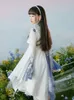 Etnische kleding Nieuwe Hanfu -jurk voor vrouwen Volwassen Chinees Traditionele elegante klassieke danskleding Nieuwe verbeterde Qing -dynastie Cheongsam DQL7131 G230428