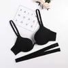 Bikini Air Bra Bragas Mujeres Nueva Sexy Cintura baja ThongSexy Lencería U Backless nderwear Deep Cut Push p Intimates ECMLN Mujer Transpirable lette