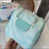 Designer-Hüllen, Make-up-Tasche, Geldbörse, Herren, Reisen, Toilettenbrieftasche, Damen-Waschtasche, große Kapazität, Kosmetiktasche, Leder, wasserdicht, Make-up-Handtasche, Geldbörse, 2-in-1-Clutch