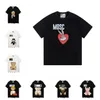 Sunmmer Dames Heren Ontwerpers T-shirts T-shirts Mode Brief Afdrukken Korte mouw Lady Tees Luxe Vrijetijdskleding Tops T-shirts Kleding Moschino