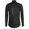 New Bee Embroidery Mens Dress Shirts Luxury Long Sleeve Smart Casual Male Shirts Fashion Slim Fit Party Man Shirts 4XL