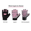 Sports Gloves Women cycling sports gloves road mountain bike thickening non-slip shockproof gel pad mtb half finger glove P230512