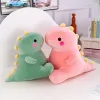 Kawaii dinosauro gigante giocattoli di peluche grande cuscino da tenere simpatico animale di pezza pecora morbido cuscino per dormire regalo di San Valentino per bambine