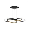 Chandeliers Restaurant Chandelier Bar Table Dining Room Rectangular Modern Minimalist Nordic Light Luxury Lamps