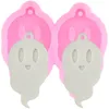 Baking Moulds Super Glossy Ghost Earring Silicone Mold DIY Craft Keychain Resin Epoxy Mould Handmade Charms Necklace Jewelry Pendant Molds