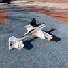 Electric/RC Aircraft Electric Mini RC Plane QIDI-550 EPP 3D Stunt One Key Hanging Model with Flight Control System Ready to Fly Aircraft Toys 230512