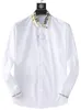 Дизайнер Nigrity Spring Men's Fashion Classic Commest Commany Casual с длинным рубашкой мужская формальная рубашка размер M-XXXL