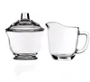 Sugar Jar European Style Glass Coffee With Lock Coffee Companion Appliance Milk Jar