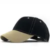 Snapbacks Men Baseball Caps Summer Unisex Colorblock Plain Curved Sun Visor Cap Hap Hat Women Caps ajustáveis ​​P230512