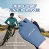 Спортивные перчатки сетчаты против велосипедных перчаток для мужчин Женщины против скольжения на открытом воздухе.