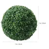 Decorative Flowers Artificial Boxwood Ball Plants Indoor Topiary Decorations Evergreen Faux Mini